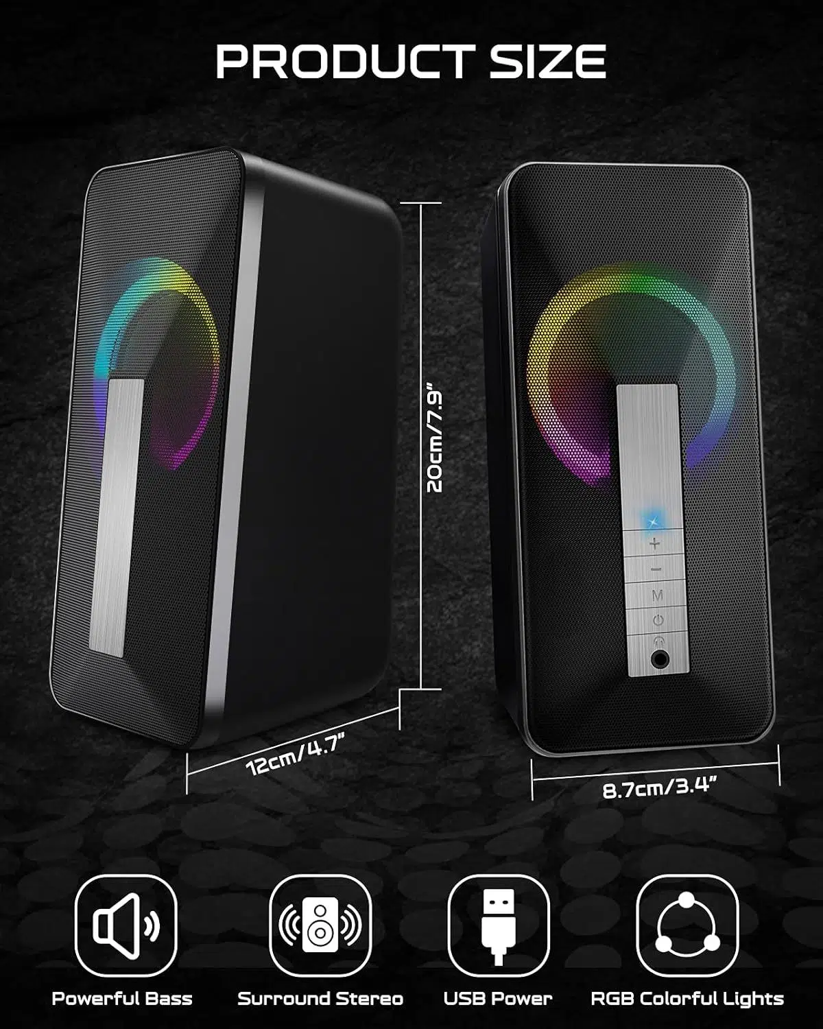 اسپیکر دو تیکه ELEGIANT مدل SR300