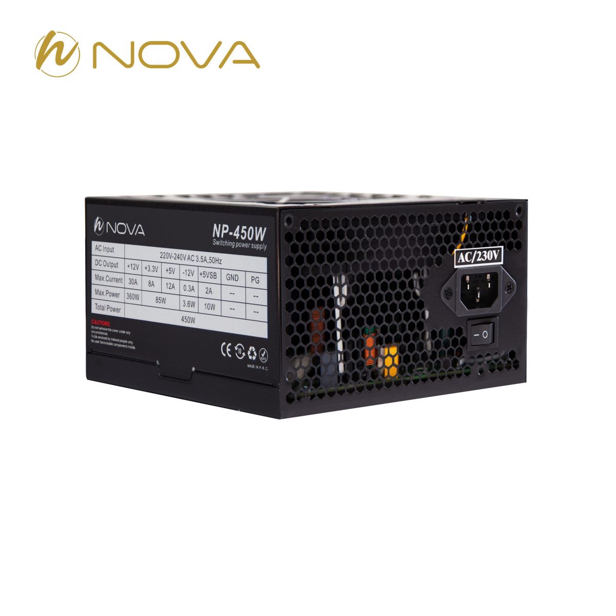 منبع تغذیه نوا مدل NP- 450