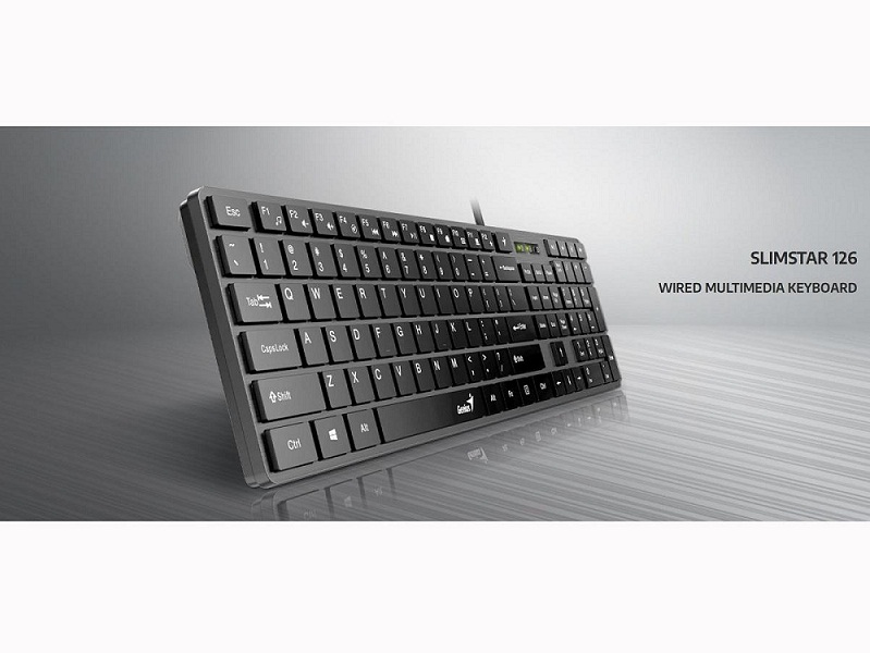 کیبورد جنیوس مدل SlimStar 126
